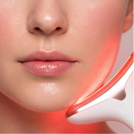 Luminasculpt Facial LED Massager – Lift & Glow in Seven Colours.