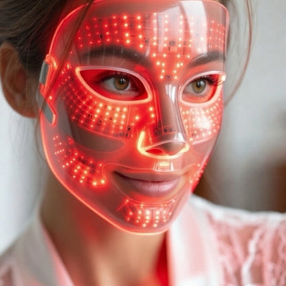LuminaGlow PRO LED Mask: Unlock Your Skin’s Natural Radiance with Multi-Wavelength Therapy